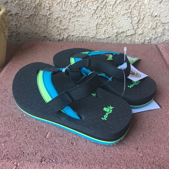 Kids sanuk sandals - Picture 1 of 5